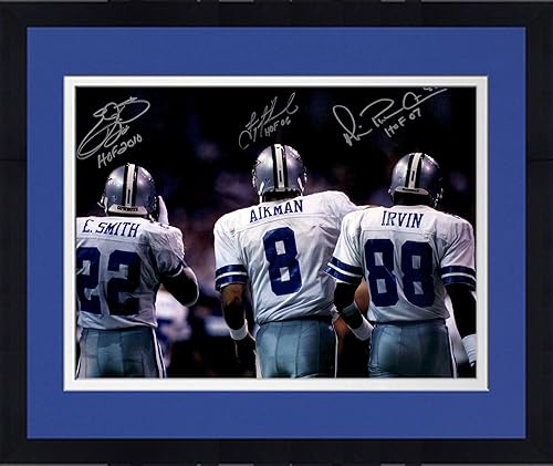 Troy Aikman Signed 8x10 — Fanatics Authenticated — officially licensed fan gear