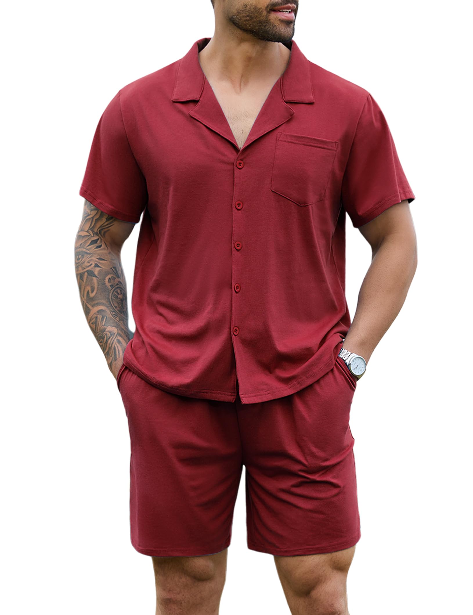 Marvmys Button Down Set