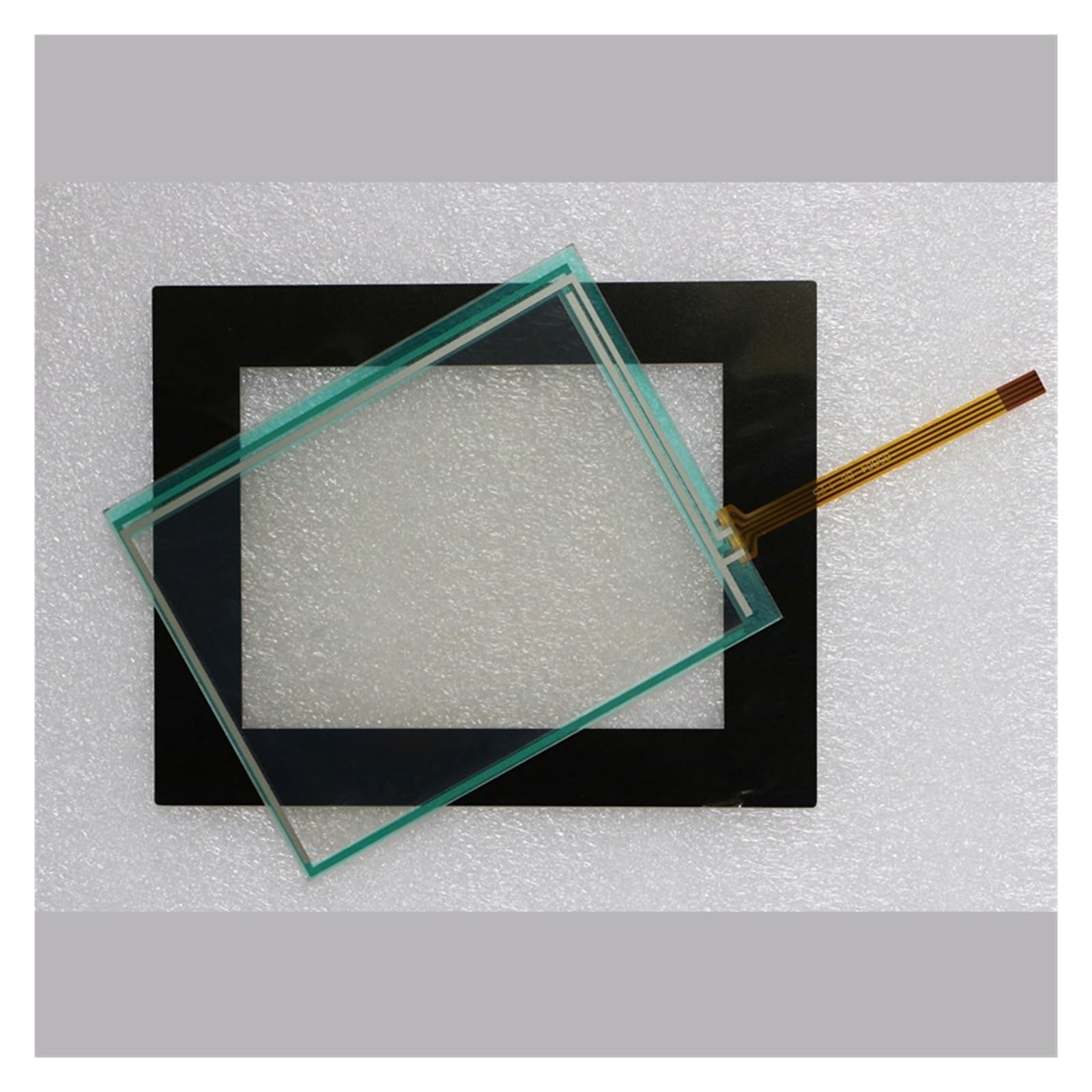 Pantalla de resistencia, pantalla táctil resisten, Pantalla táctil protectora de plástico de repuesto TP-3718S1 TP-4128S3FO resistiva de 7-10 pulgadas(Film and Touchpad)