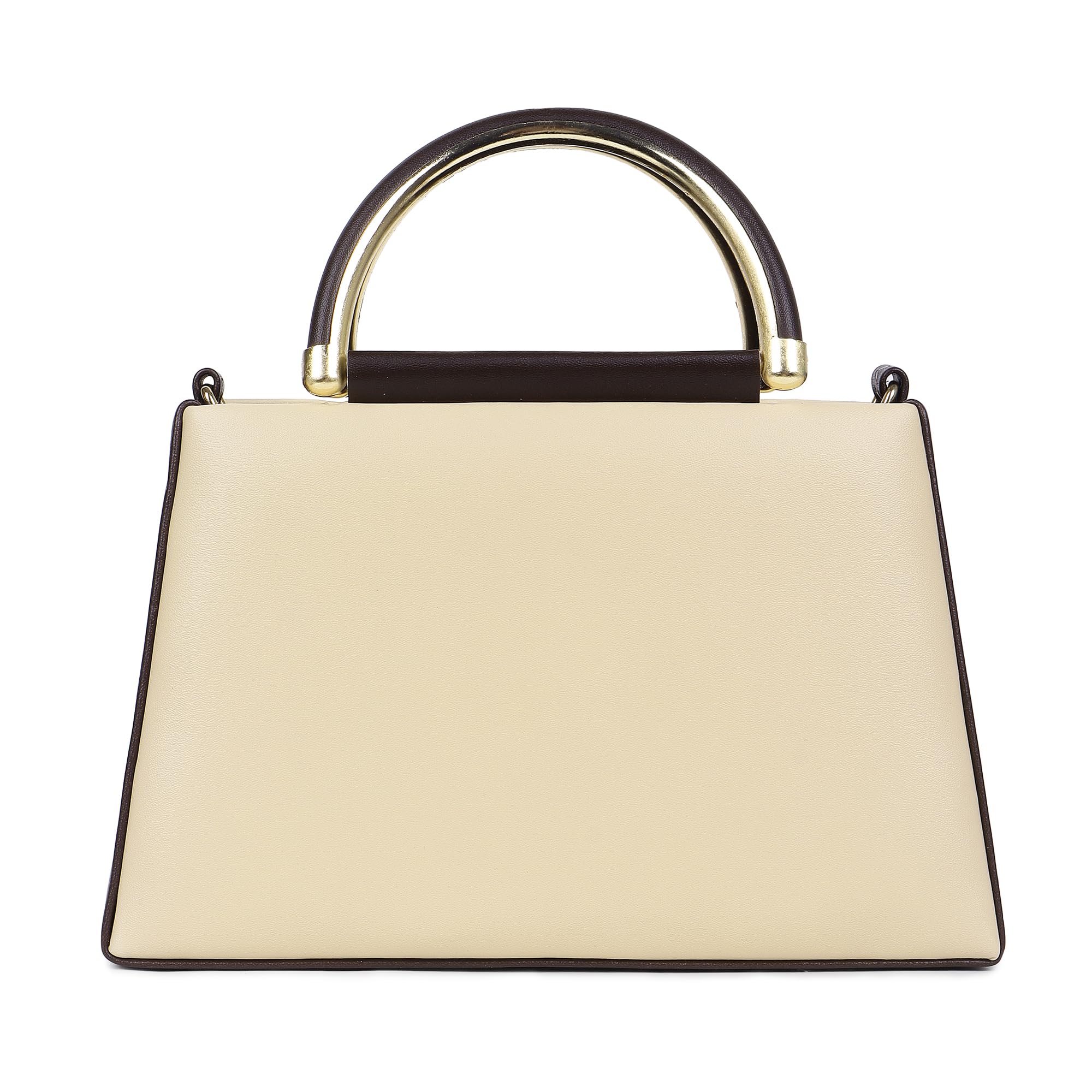 LEGAL BRIBE D Style Handle Sling Bag (Beige) 4