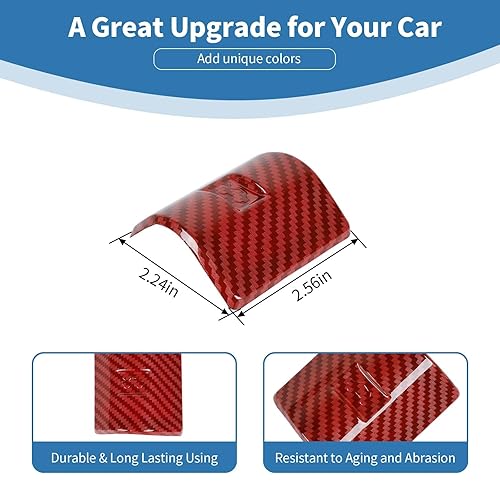 Miniatura 26 de Para F150 Silver Hood Release Switch Cover Trim para Ford F150 2009 up Plata Interior Accesorios plateado