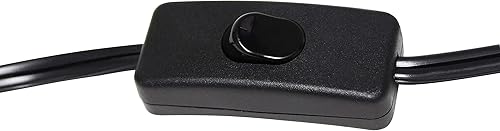 Miniatura 10 de Simple Designs LT2074-ABS Lámpara de mesa de metal, latón antiguo