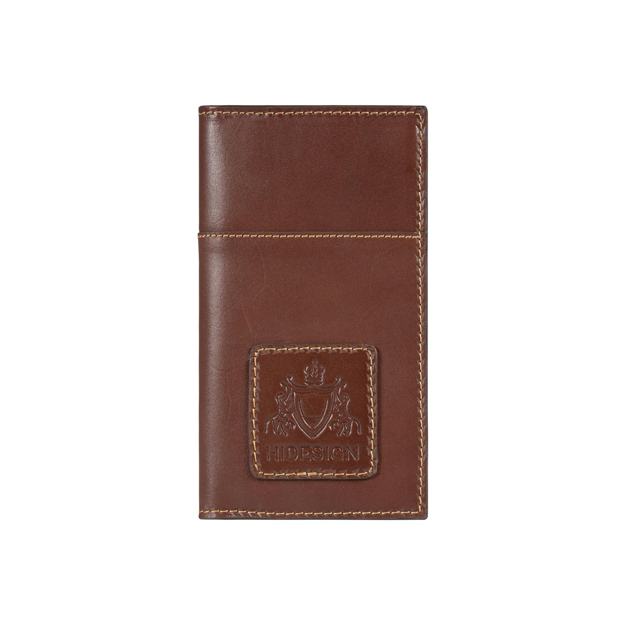 hidesign Unisex Genuine Leather Passport Holder Tan Minimal Solid-picture-13