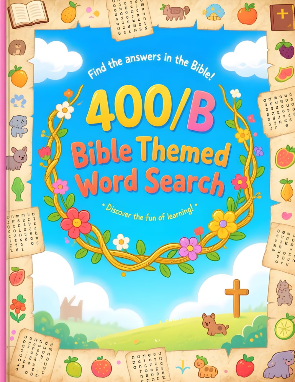 400+ Bible Themed Word Search Book