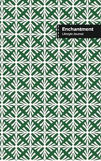 Enchantment Lifestyle Journal, Blank Write-in Notebook, Dotted Lines, Wide Ruled, Size (A5) 6 x 9 In (Green)