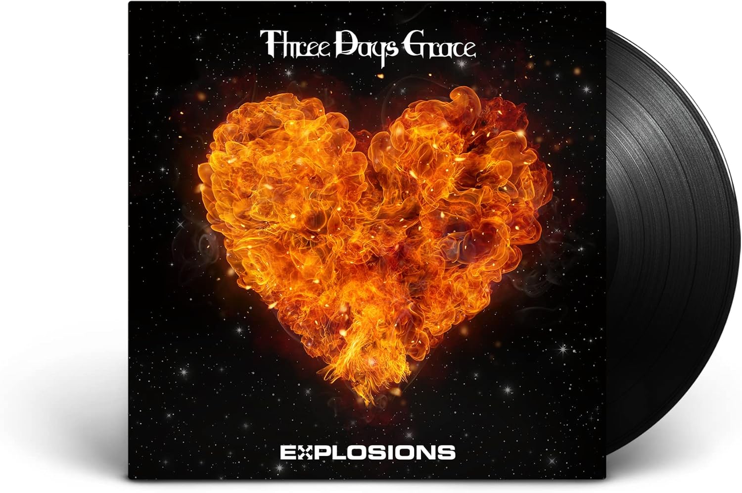 EXPLOSIONS por Three Days Grace — capa do álbum