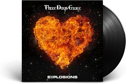 EXPLOSIONS por Three Days Grace, capa do álbum