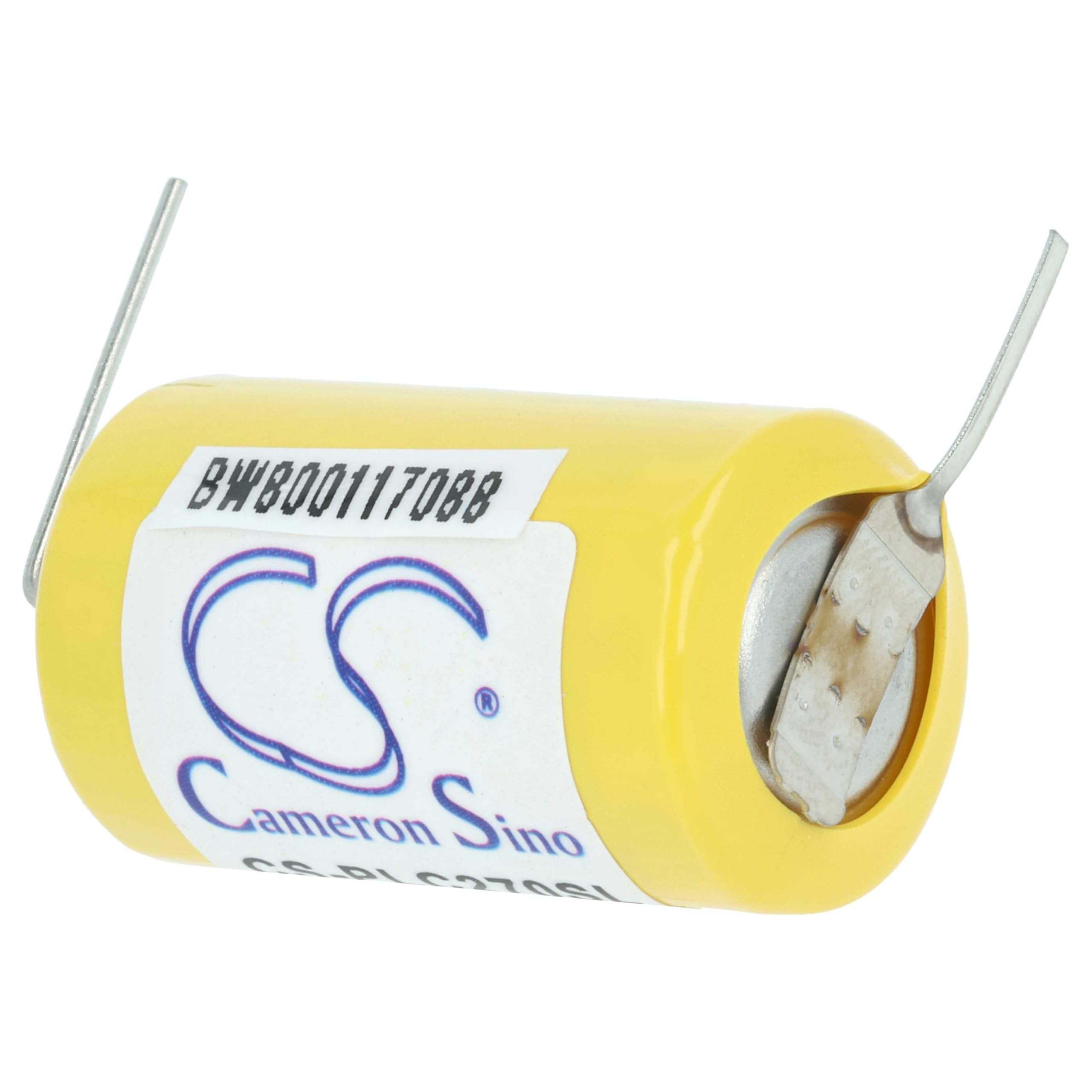 vhbw 5 x uniwersalny akumulator do różnych urządzeń (1100 mAh, 3,6 V, Li-MnO2) 1 x ogniwa