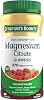 Nature's Bounty Gomitas de Citrato de Magnesio para Adultos, Apoya la Salud General, Huesos, Nervios, Músculos y Corazón, 270mg por Porción, Vegano, No GMO - Frambuesa 90 Count 1