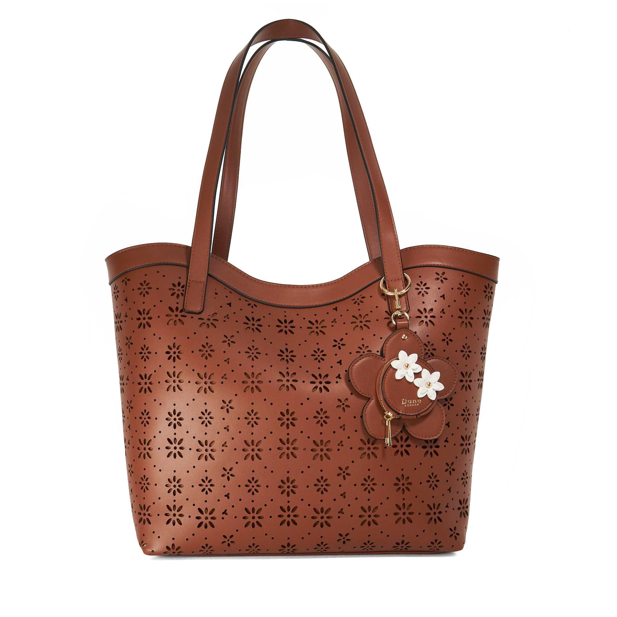 Dune London Women's Brown 'Daizies' Shoulder Bag In