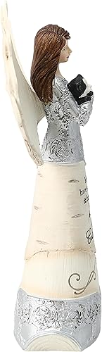 Vista 166 de Pavilion Gift Company Elements Daughter - Figura de ángel guardián, 6 pulgadas, color rojo