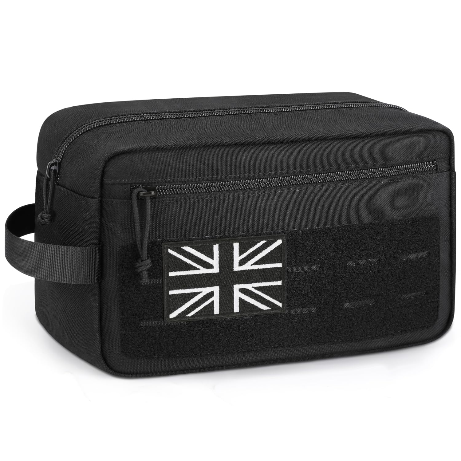 ETRONIK Tactical Toiletry Bag Men Men Travel Wash Bag with Molle System L Water
