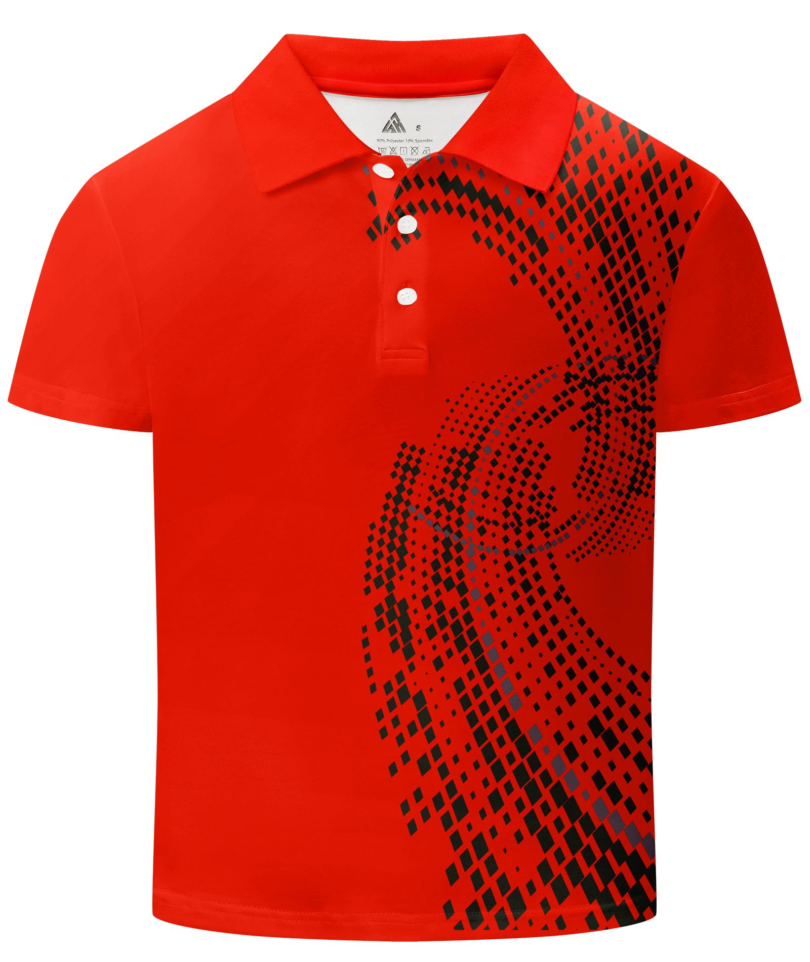 SECOOD Boys Short Sleeve Pique Polo Shirts Summer Casual Uniform Sport Tops for 6-16 Years