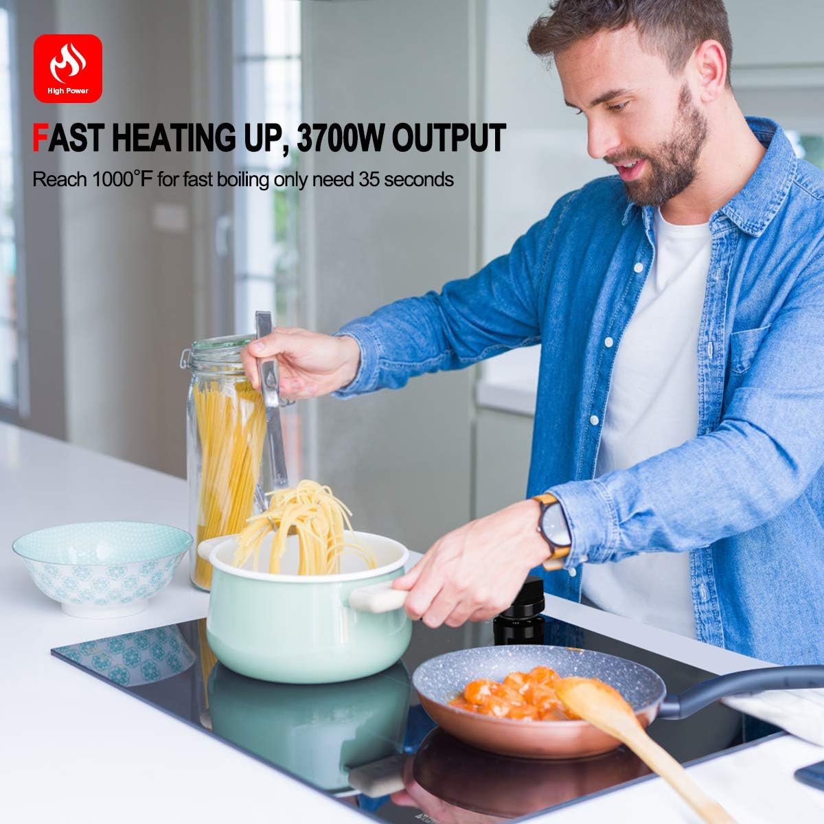 Best Cyber Deals 🔥 21 Inch Electric Cooktop, GASLAND Chef Professional Built in Radiant Electric Cooktop, 240V Ceramic Electric Stove 2 Burners, 9 Heating Levels, Knobs Control, Instant Heating Up, UL Approved Flash Deals - 70% OFF 21 Inch Electric Cooktop, GASLAND Chef Professional Built in Radiant Electric Cooktop, 240V Ceramic Electric Stove 2 Burners, 9 Heating Levels, Knobs Control, Instant Heating Up, UL Approved