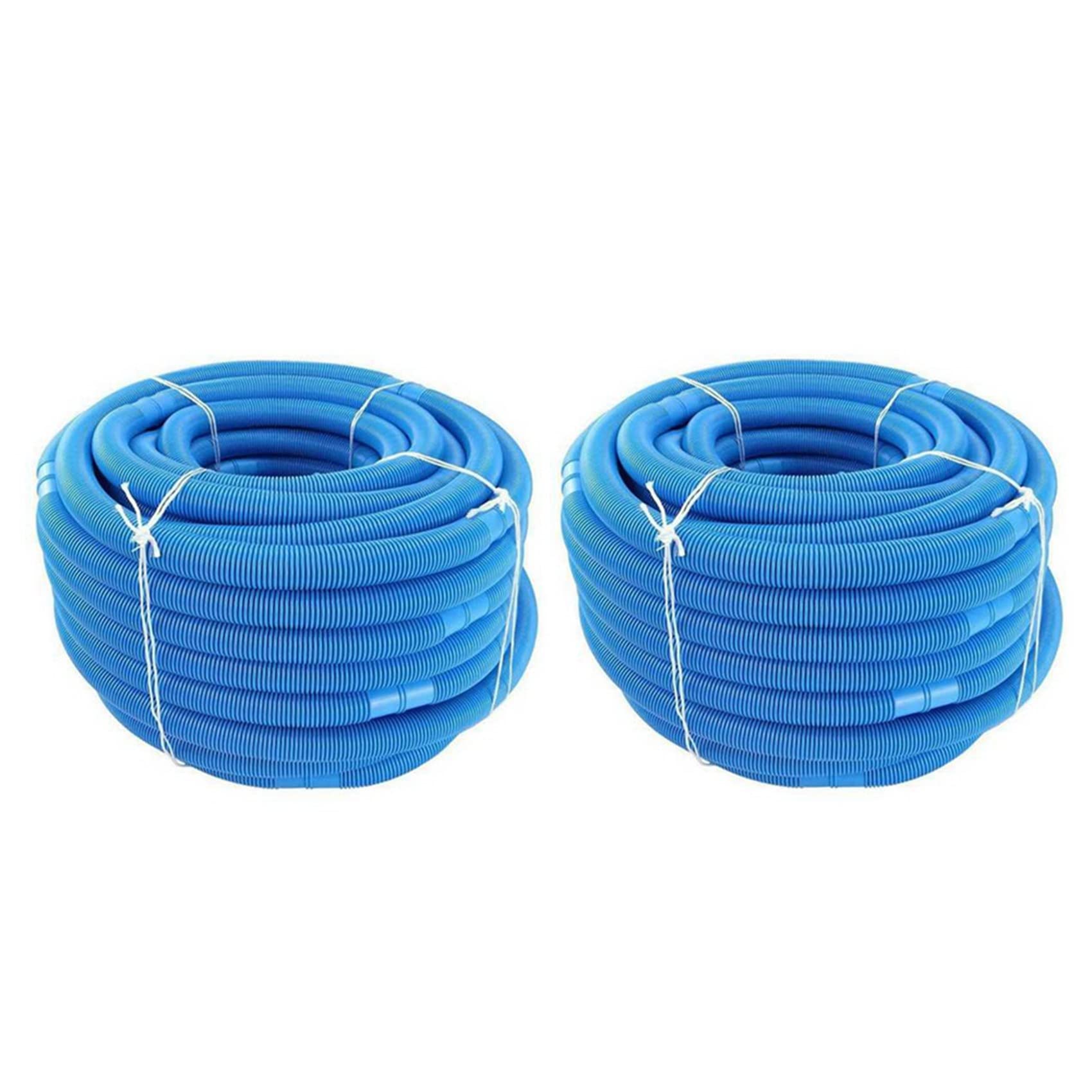 Hndhbfgrt Blue 2Pcs 9M Swimming Pool Vacuum Cleaner Hose Suction Swimming Replacement Pipe Pool Cleaner Tool
