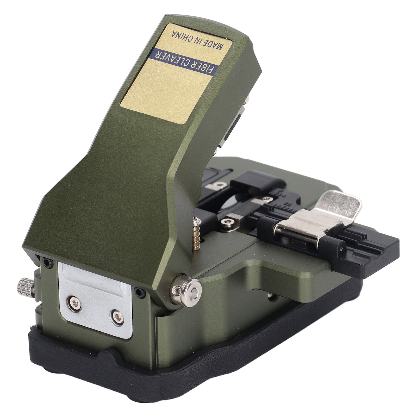 Hyuduo Cuchilla de Fibra óptica, Cortador de Fibra óptica con Retorno Automático AUA X8 Ángulo de Corte de 0,5 Grados Longitud de Corte de 9 a 16 Mm para Técnicos de Campo de Empalme de de 0,25 Mm y