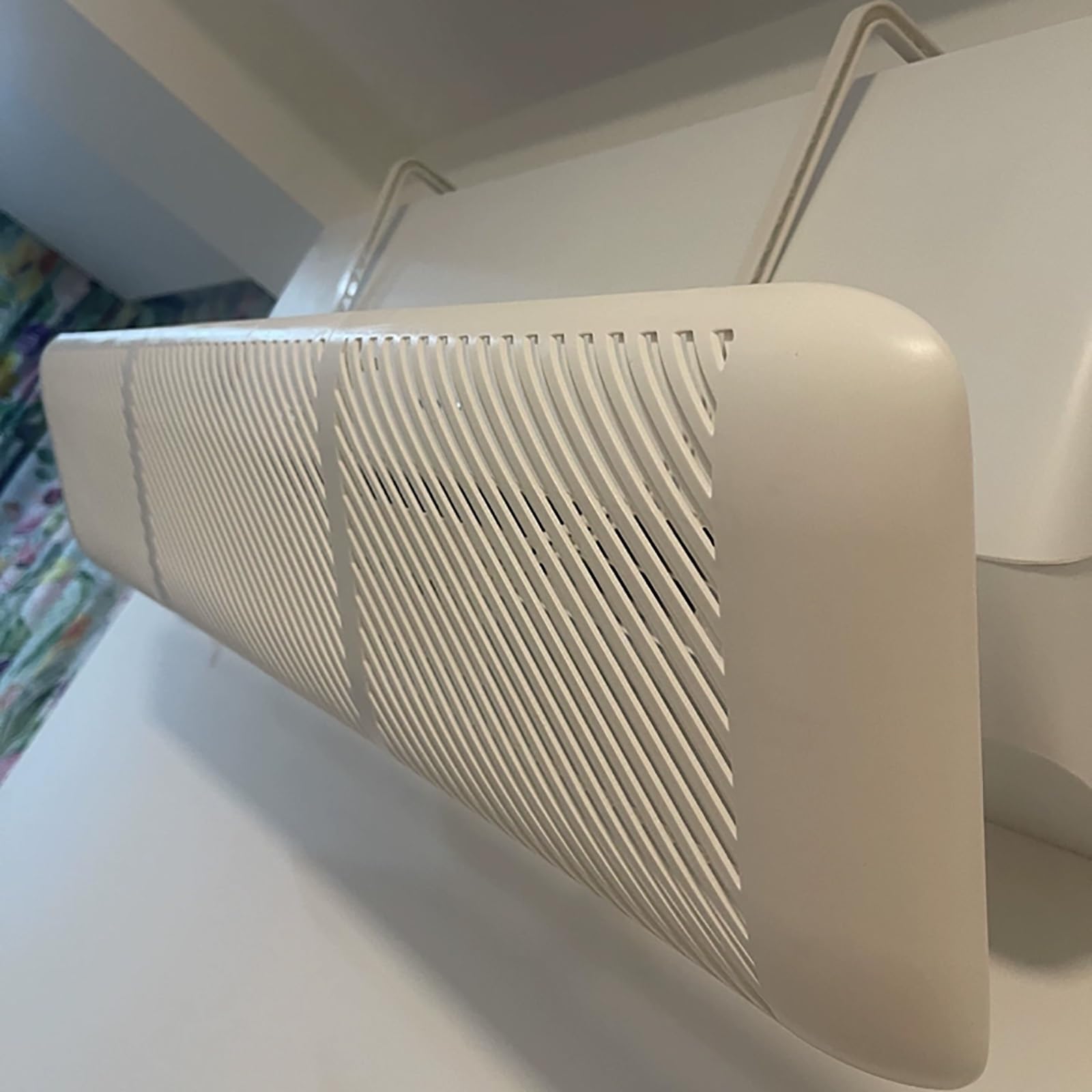Deflettore Condizionatore Universale, Deflettore Aria Condizionata di Split e Climatizzatori a Parete, Design con Griglia Diagonale, Angolo Regolabile