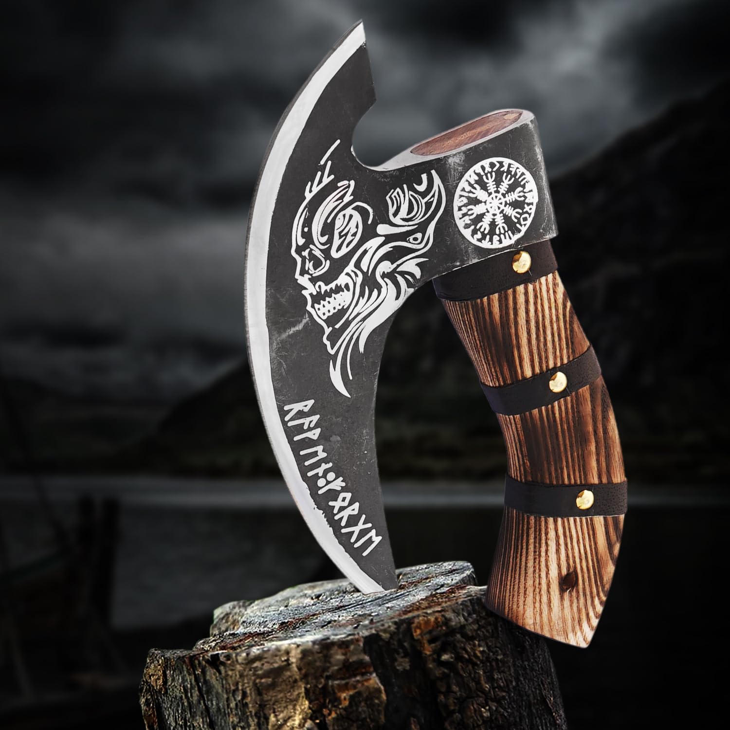 Amazon.com: Edgelandknives® Viking Pizza Cutter Axe, Unique Pizza
