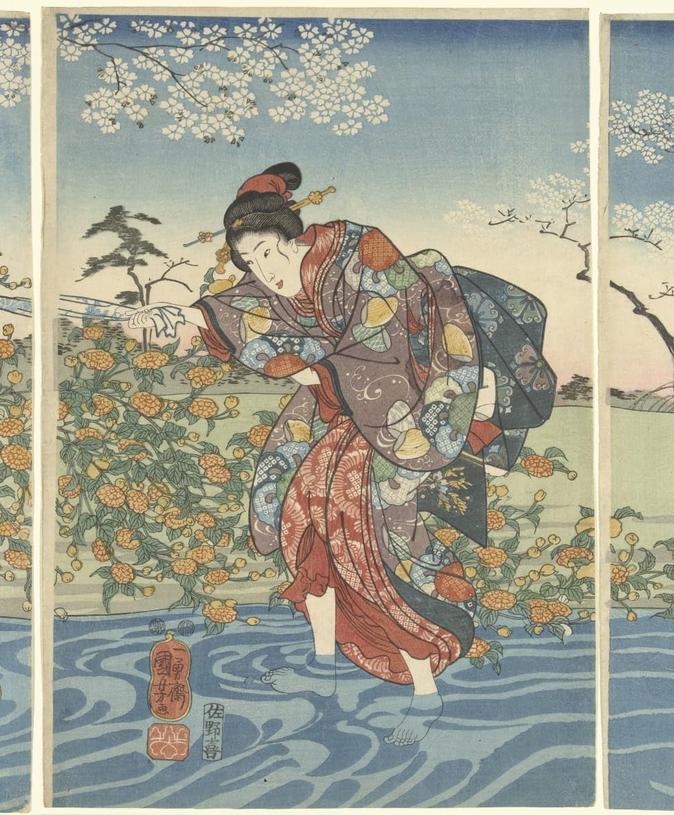 Tableau sur toile sans cadre Kuniyoshi pour sublimer un mur vide - 4
