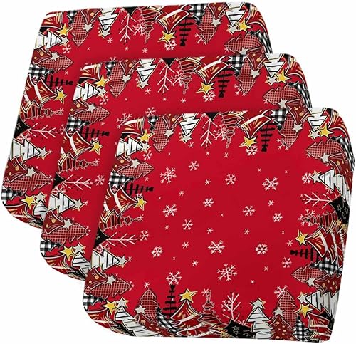 Fundas de cojín elásticas para sofá, diseño de árbol de Navidad, seccionalindividualLT, funda protectora para muebles, parte inferior elástica, copo