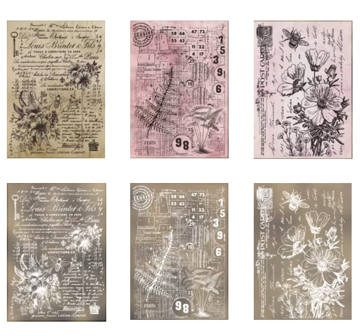 Amazon.co.jp: クラフト紙 トレーシングペーパー トレペ 背景紙 30枚  