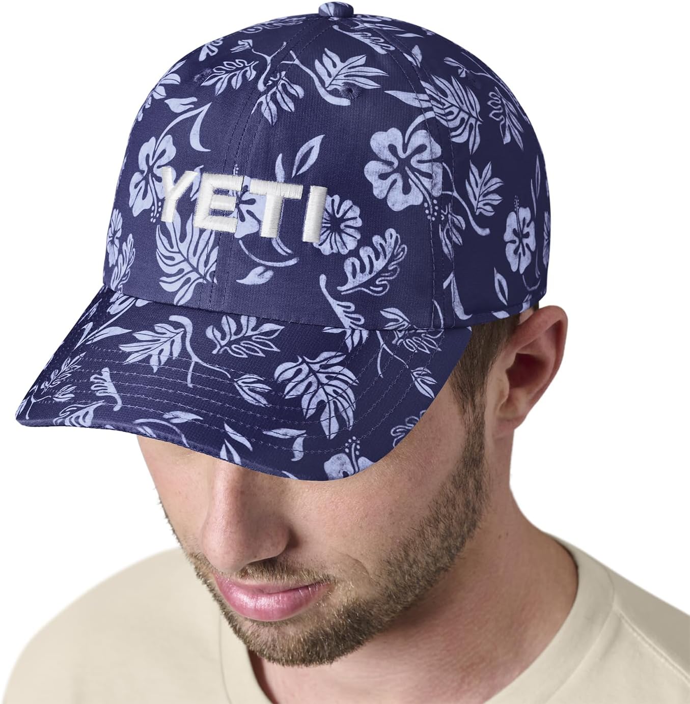 YETI Floral Print Baseball Cap