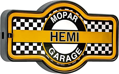 Miniatura 21 de Super Bee Scat Pack Letrero De Led, 16" Tie Shaped señal, luz LED Cuerda que tiene una apariencia, decoración de pared para hombre cave, cochera, de