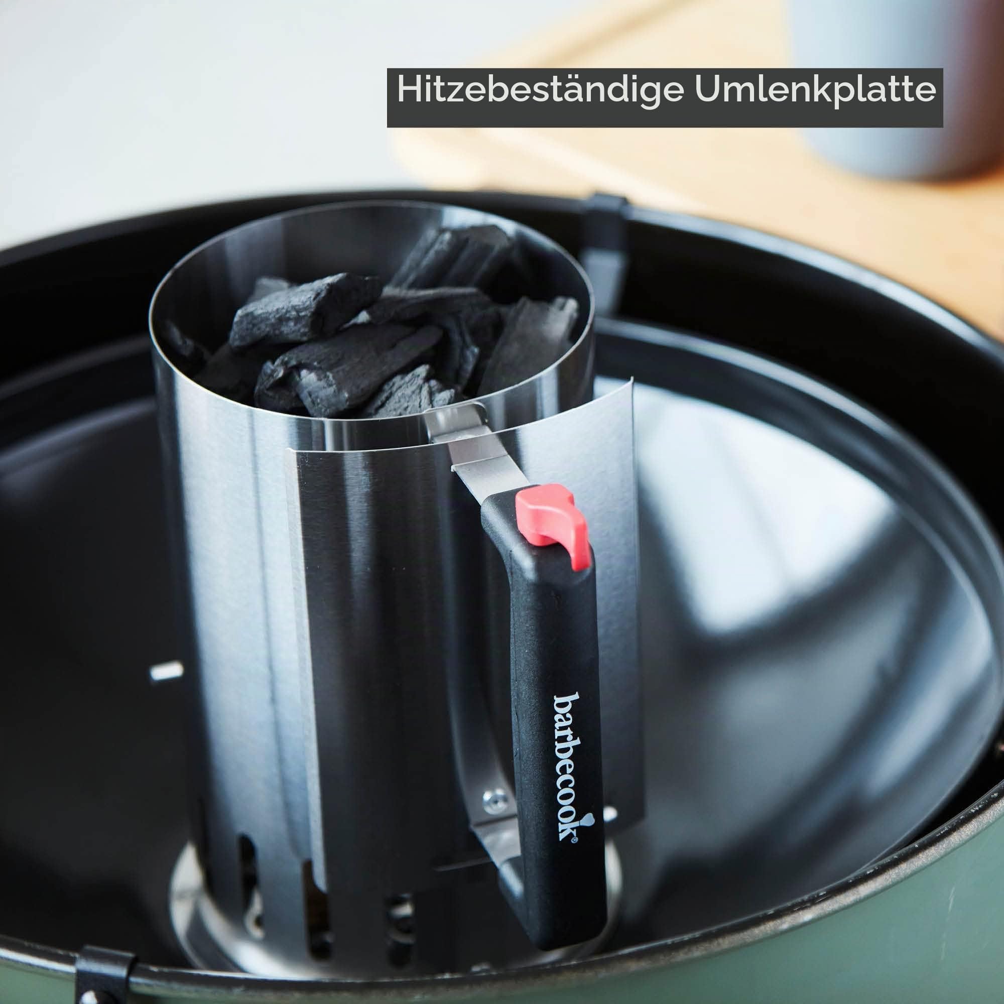Barbecook Anzuendkamin und Grillkamin aus Edelstahl