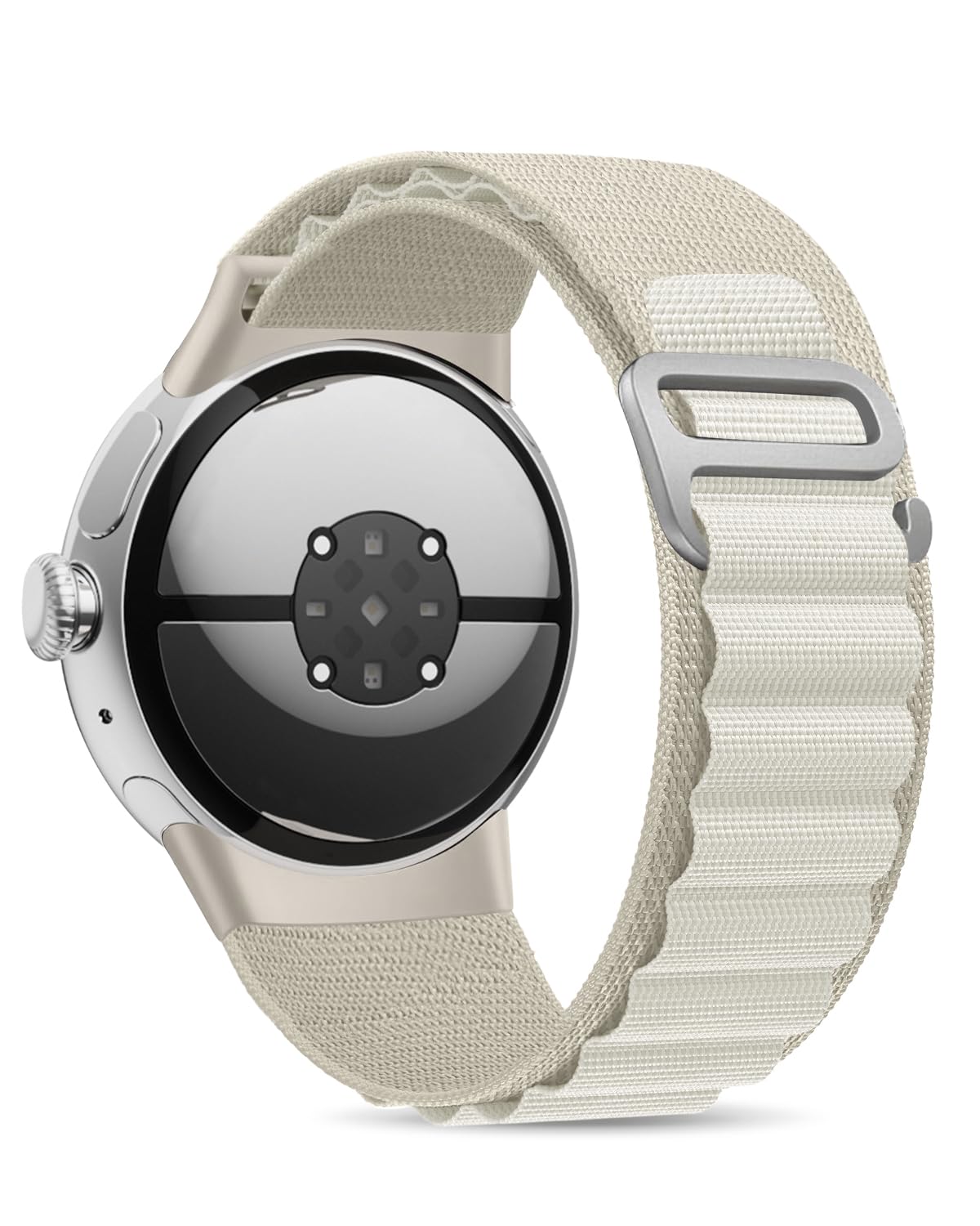 Alpine Loop Bands Compatible with Google Pixel Watch 3 45mm 41mm/Pixel Watch 2 Band/Google Pixel Watch Band - Upgraded Metal Lugs - Nylon Sport Straps for Men & Women