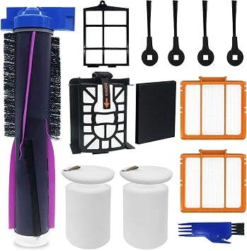 Compatible for AV2800ZEEUWH RV2800YEEU RV2800ZEEU 2-in-1 Robot Vacuum Cleaner Accessory Set, Replacement Parts Kit