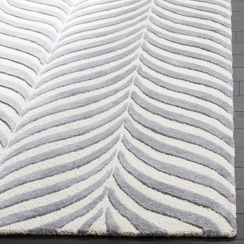 Image of Carpets and Rugs Handwoven Woolen Thick Floral and Contemporary Designs for Area Rugs, Carpets for Living Room, Bedroom, Hall Size 6x9 feet
