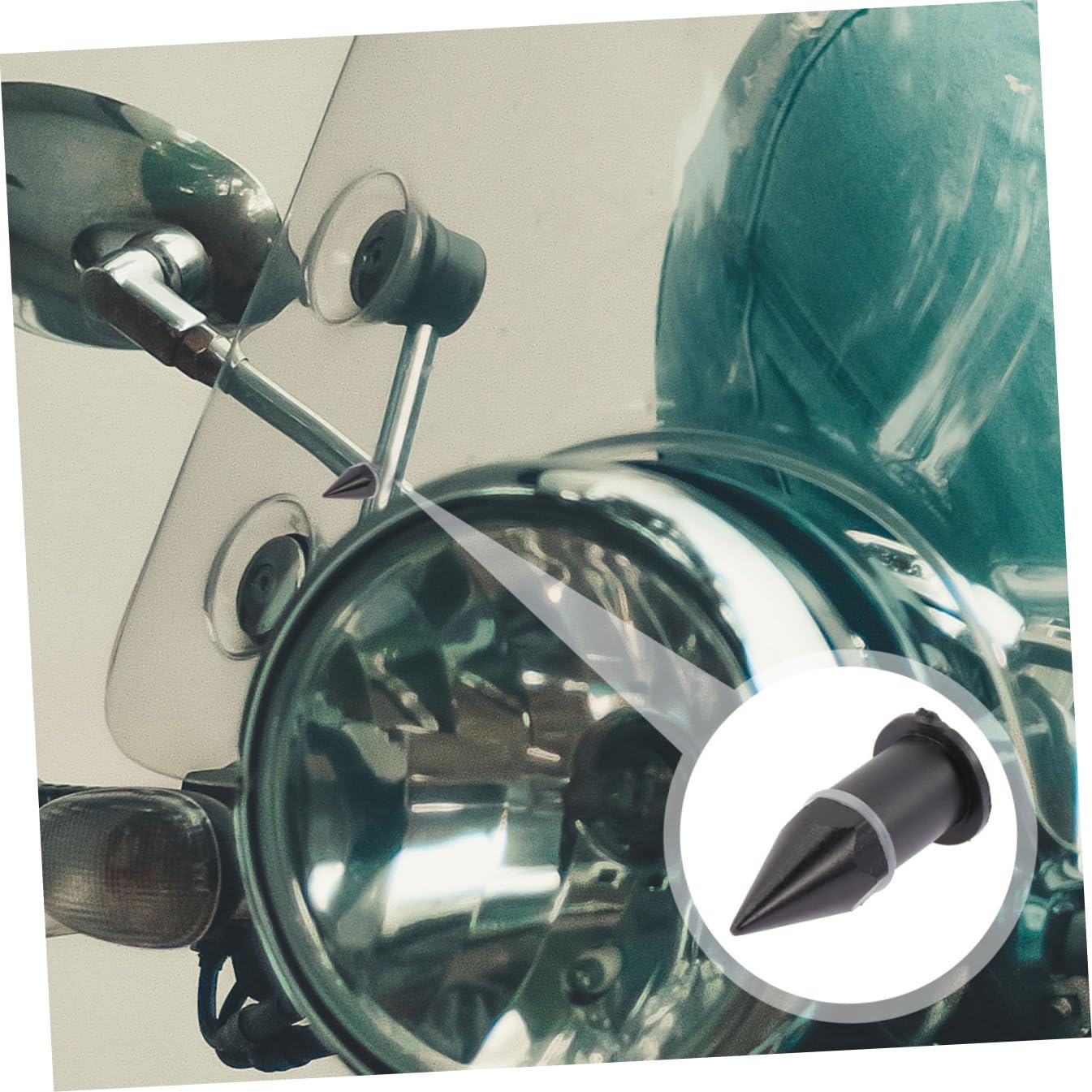 Zerodeko Tornillos De Parabrisas Motocicleta Fijaciones Resistentes Modificación Y Reparación De Scooter 10 Piezas*4