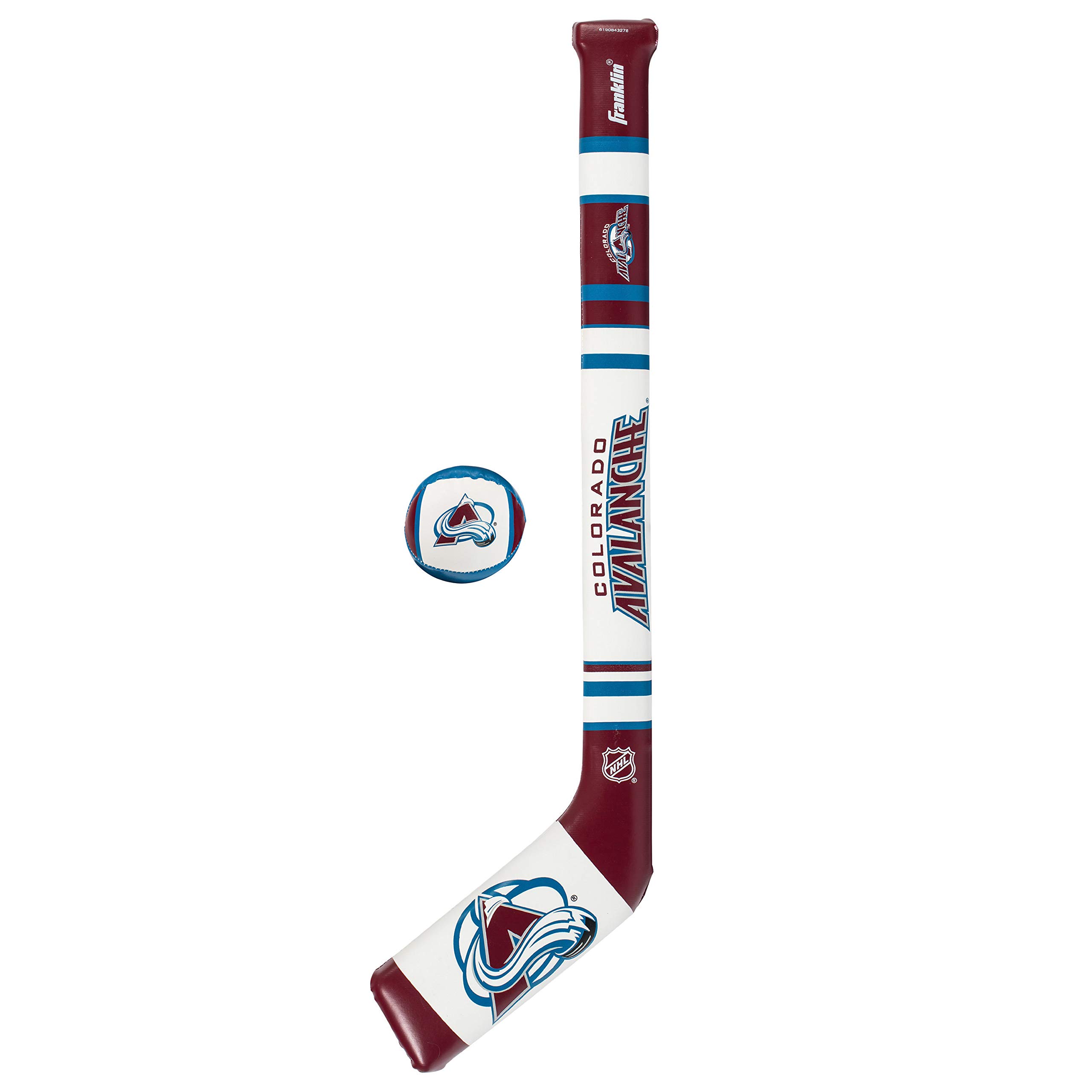 Franklin Sports NHL Team Mini Soft Hockey Stick Set - NHL Team Soft Foam Mini Hockey Stick and Ball - Great Toy for Kids