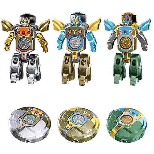 Robot Figure, Adults Teen Gift Ideas, Transformable Gyro 3D Printed