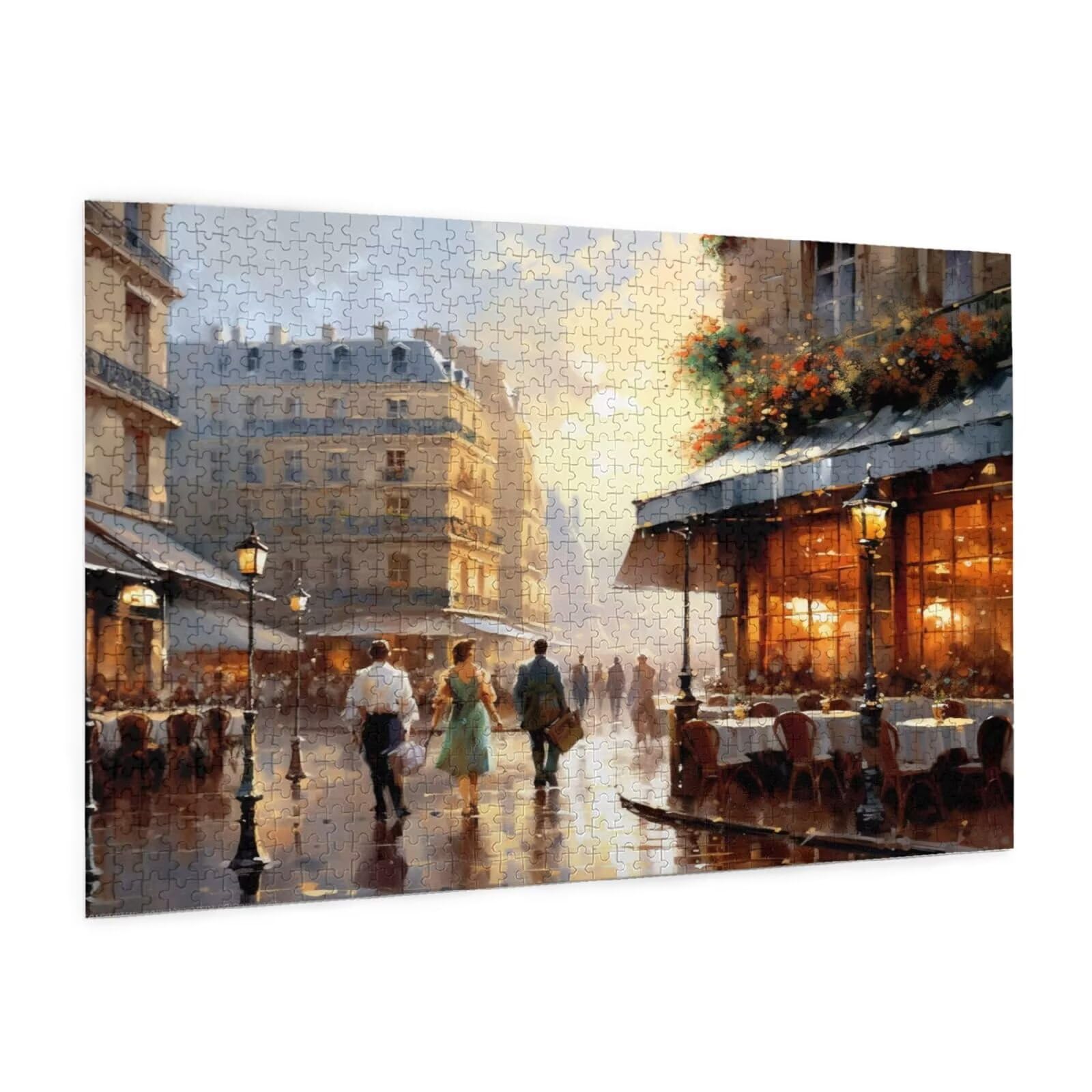 New York Puzzle 2000 Pezzi Adulti, 5D DIY Puzzle Strada Pattern Design con Confezione Regalo per Regalo Donna, Attività Famiglie Impegnative Principianti per Home Wall Bedroom Decor 99 x 70 cm -940Y