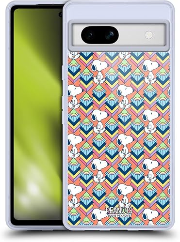 Miniatura 241 de Head Case Designs Funda de gel suave con licencia oficial de Peanuts House Snoopy Deco Dreams compatible con Samsung Galaxy S23 5G Casa,Blue