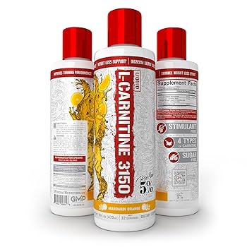 Amazon.com: 5% Nutrition Rich Piana Liquid L-Carnitine 3150