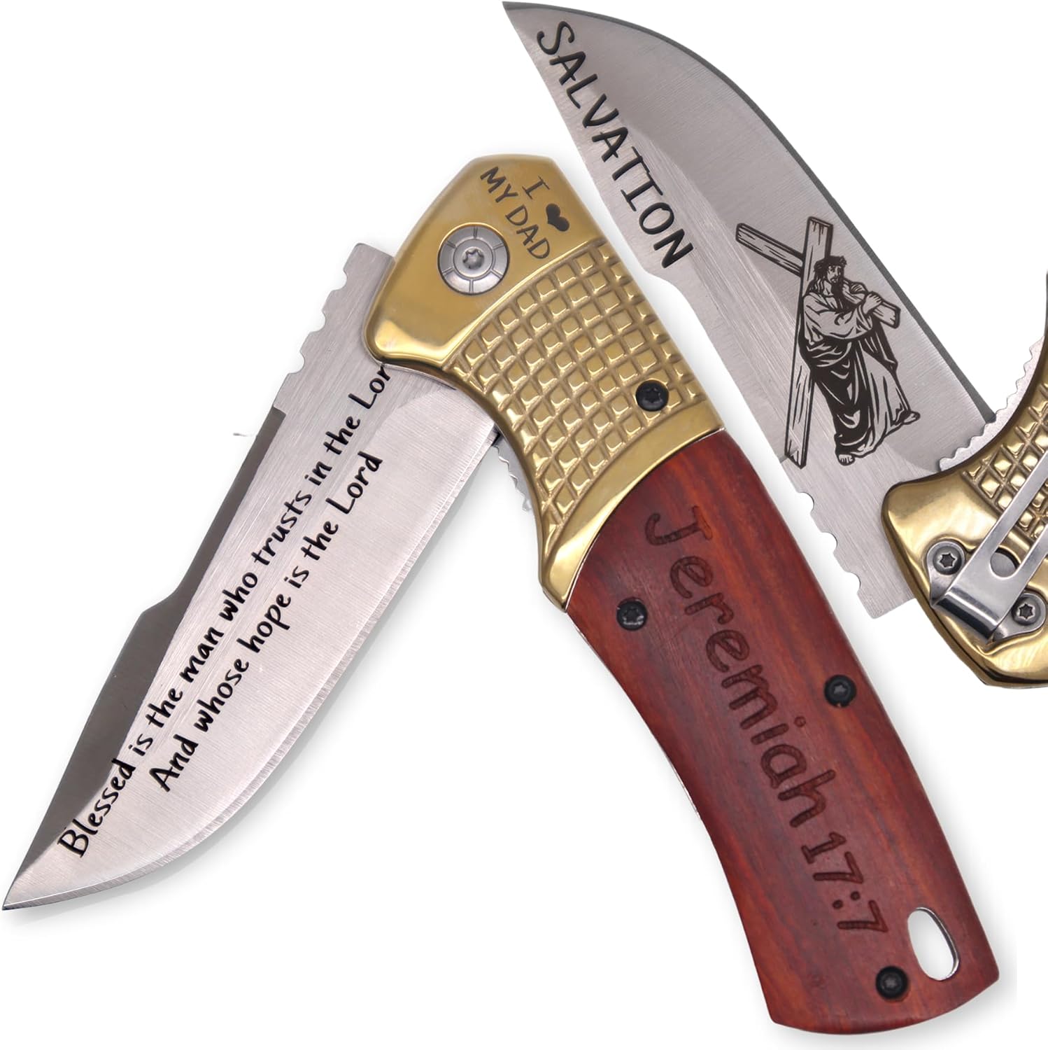 Religious Pastors Cross Gift for Men,Cool Faith Tool to Veterans,Linemen,Firefighters,Easter Holy Bible Gifts for Baptism,First Communion,Jesus Christ