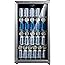 Comfee 115-120 Can Beverage Cooler/Refrigerator, 115 cans capacity, mechanical control, glass door with stainless steel frame