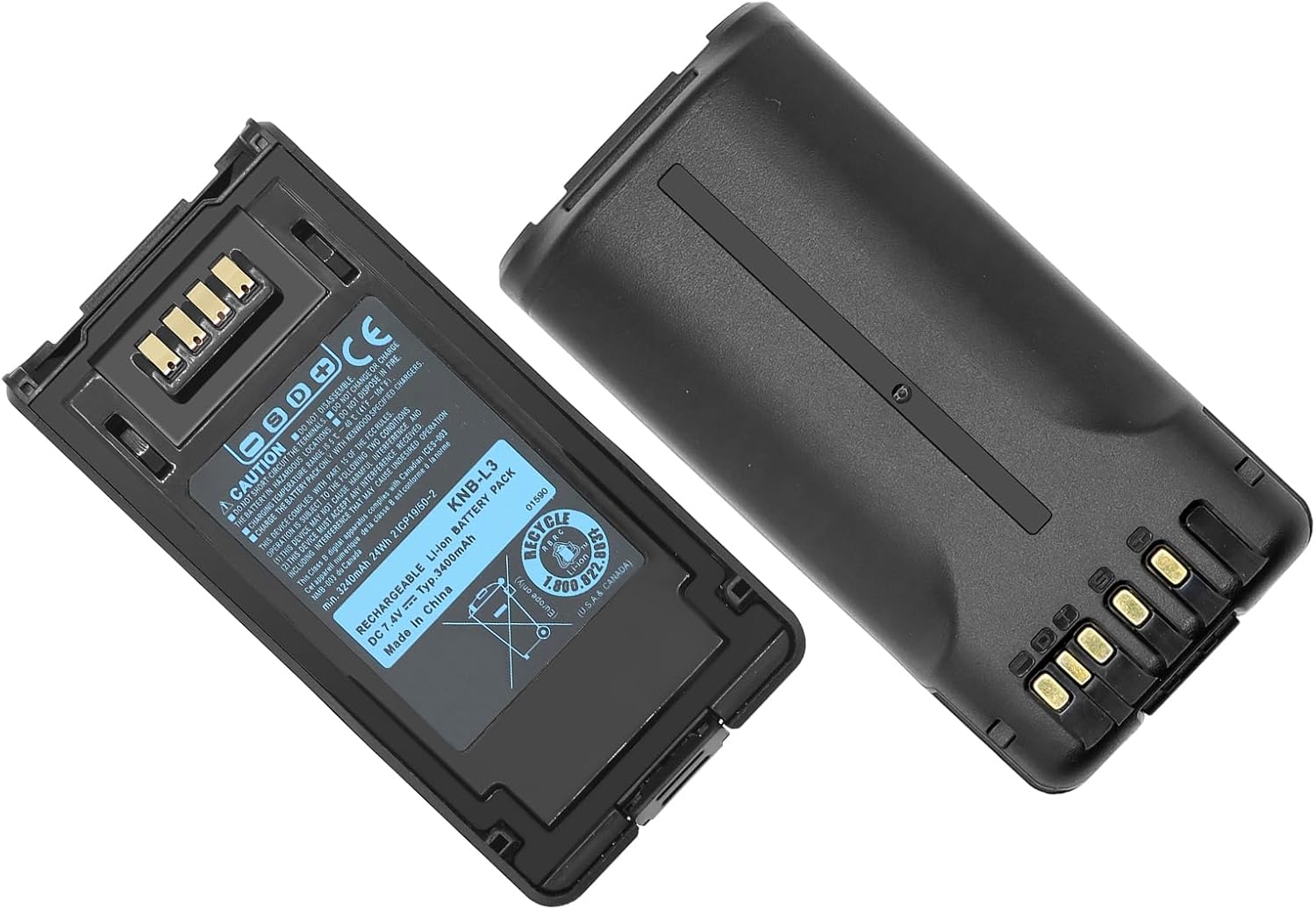 KNB-L1 Battery KNB-L2 Batteries [2026 New Version] for Kenwood NX-5200 Battery NX-5000 NX5200 NX5300 NX-5300 NX-5400 NX-5300S NX-5200S TK-5230 TK-5330 TK-5430 KNB-L1M KNB-L3M KNB-L3 KNB-L2M Batteries