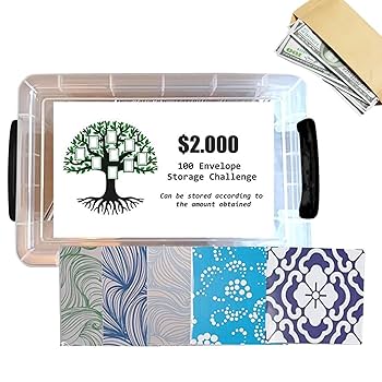 100日BOX＊封筒貯金＊ Amazon.co.jp: 100 封筒貯金チャレンジ,100 封筒貯金箱キット