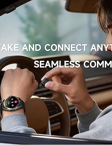 Miniatura 5 de Reloj inteligente con auriculares para hombre, reloj deportivo con podómetro, función de respuesta Bluetooth y hacer llamadas, reloj inteligente de