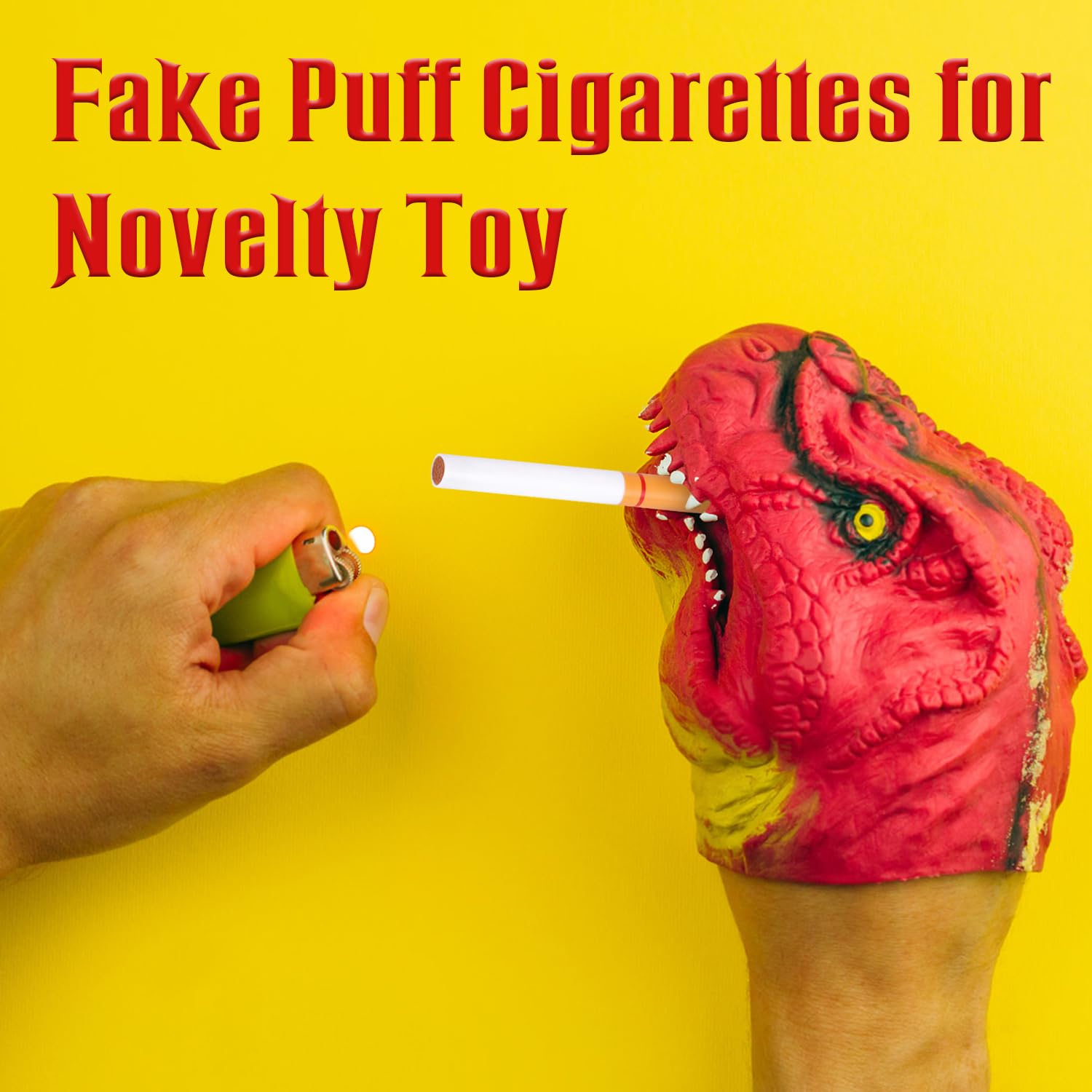 Amazon.com: FXMHEHBB 12 Pcs Fake Puff Cigarettes, 3 Inch Prop Cigarettes  Fake Cigarette for Prank Gift Novelty Toy Movie and Costume Accessory :  Toys & Games