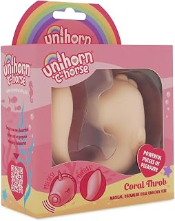 Unihorn C Horse - Coral Throb - G Spot Vibrator Sex Toy - Unihorn Vibrators Adult Toys - Coral Throb