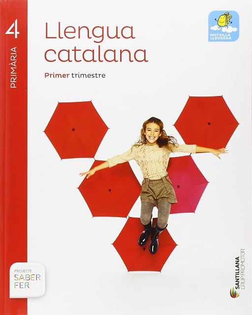 Portada de Llengua Catalana 4º Educacion Primaria Saber Fer Ed 2016