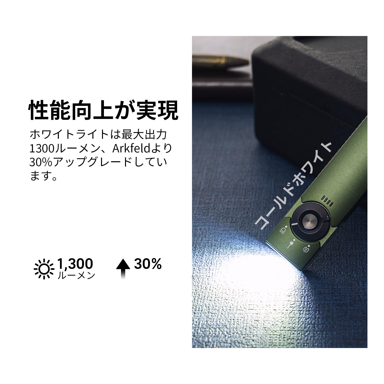 Amazon.co.jp: OLIGHT(オーライト) Arkfeld Pro EDCフラッシュライト