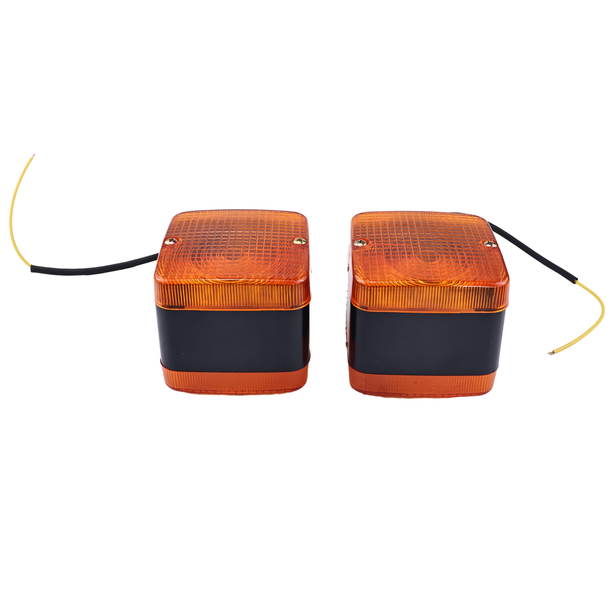 SUKATC 2PCS Turn Signal Light Flasher Lamp Compatible with Kubota L Series L2008 L2408 L2808 L3408, Yanmar EX450 EX2900 EF453 Tractors, 198425-53150 198010-53420