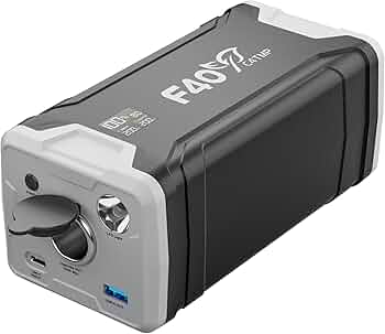 Amazon.co.jp: F40C4TMP 車載冷蔵庫専用バッテリー 大容量 220Wh