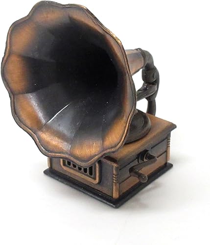 Miniatura 2 de Sacapuntas coleccionable de fonógrafo en miniatura antiguo