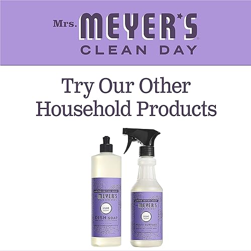 Miniatura 237 de Mrs. Meyer's Clean Day - Detergente líquido para platos, aroma a albahaca, fórmula biodegradable, paquete de 6 unidades, 16 fl oz